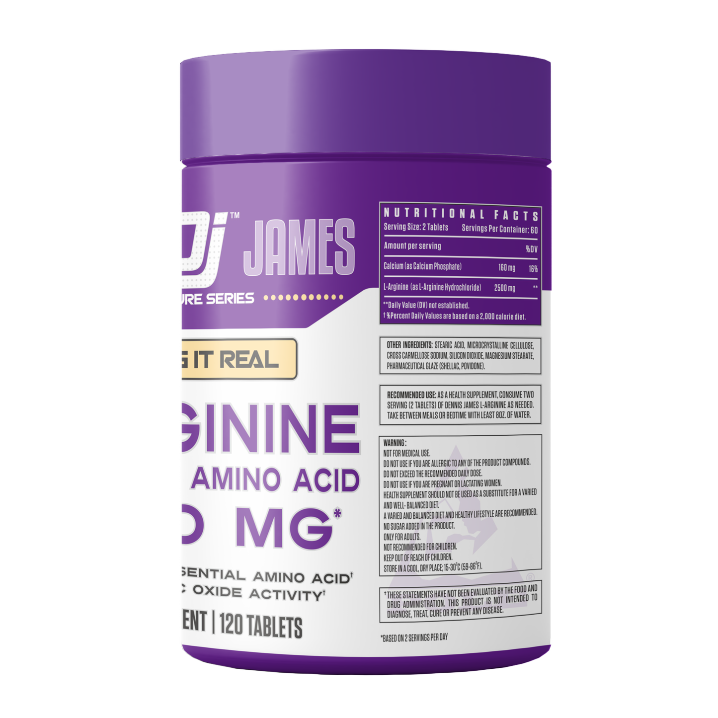 Dennis James L-arginine 5000 Mg