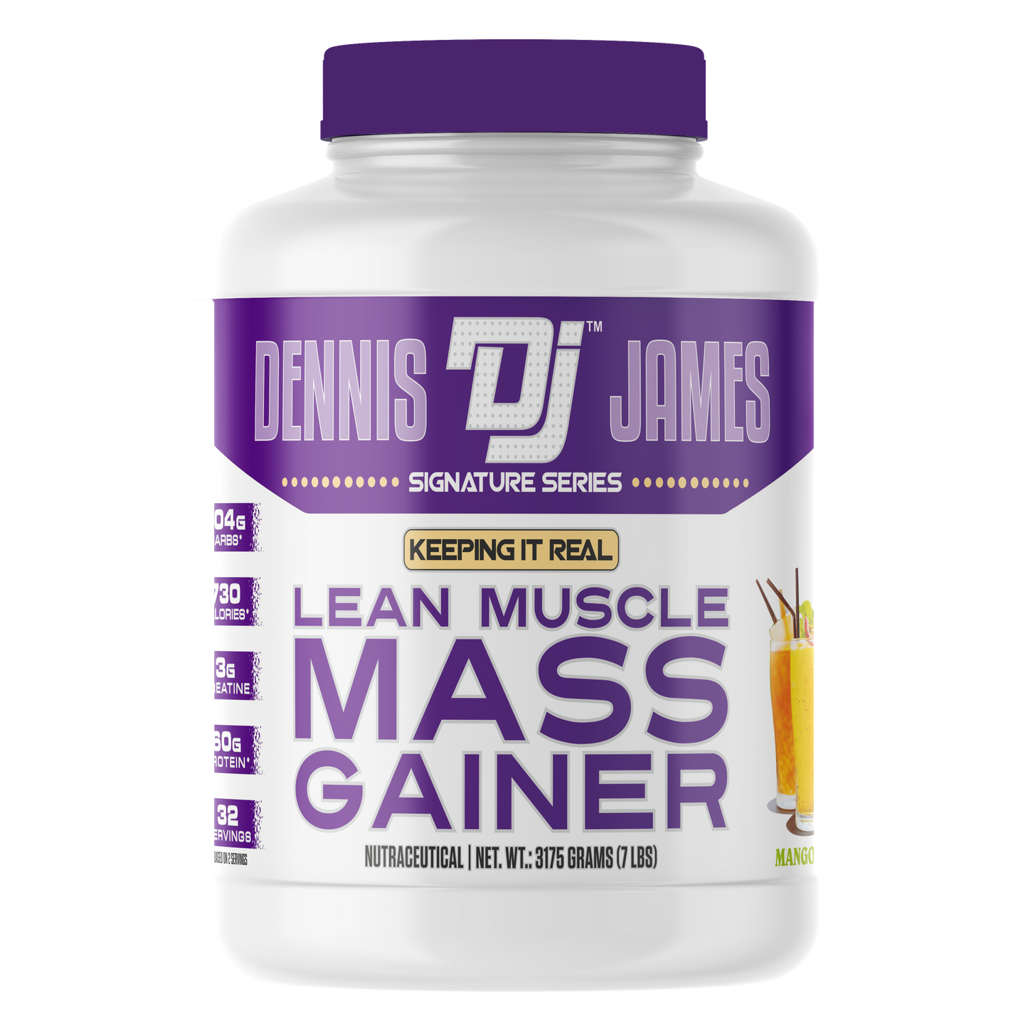 Dennis James Lean Mass 7 Lbs