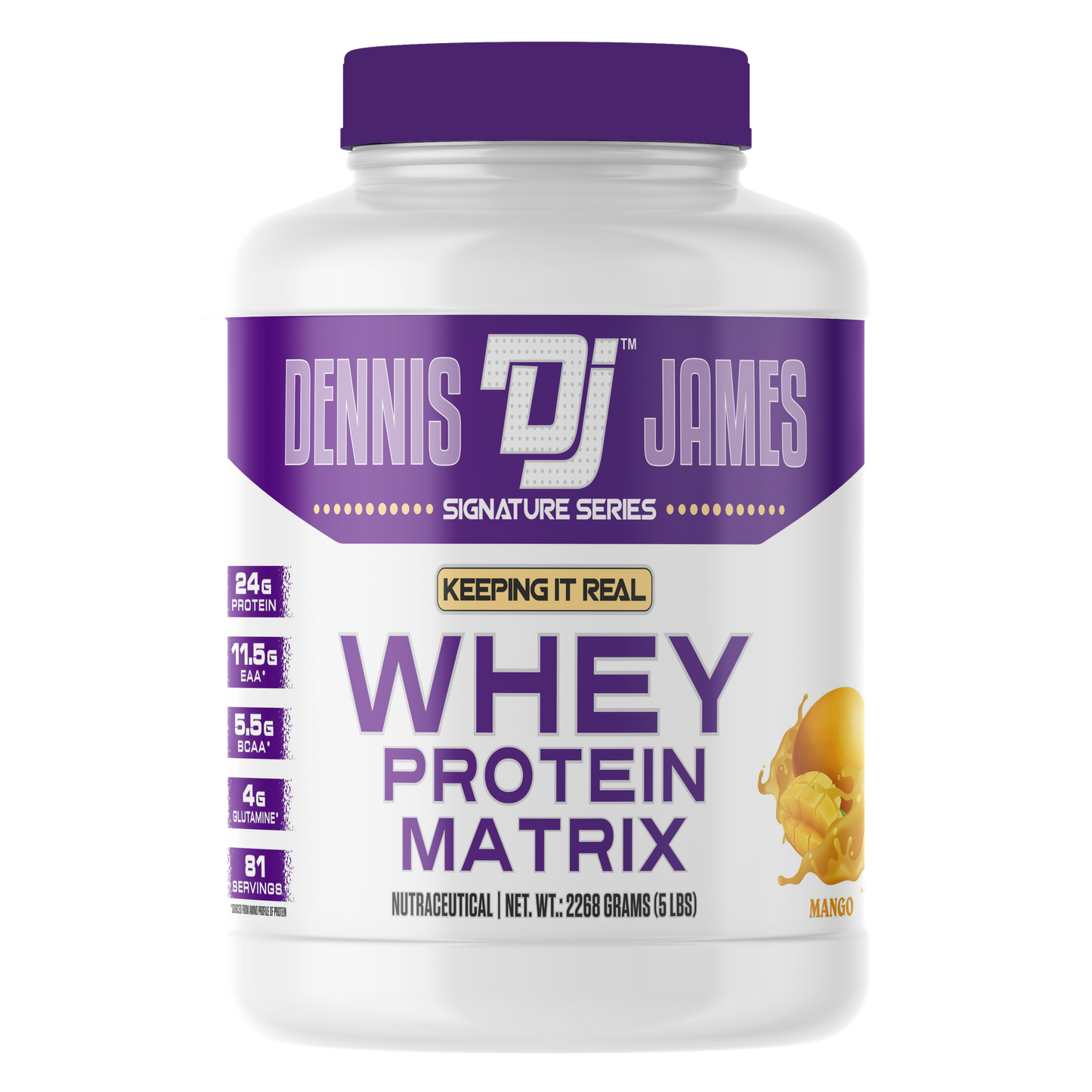 Dennis James Whey 81 Serv Dennis James