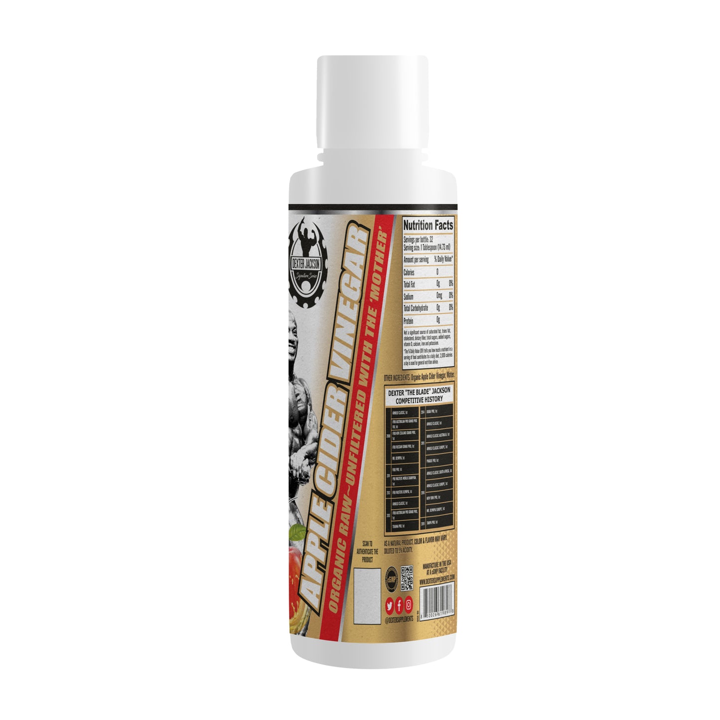 Dexter Jackson Gold Signature Series Apple Cider Vinegar