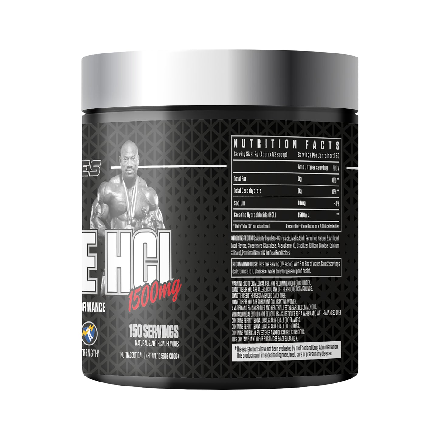 Dexter Jackson Black Signature Series Creatine HCL - Blue Raspberry