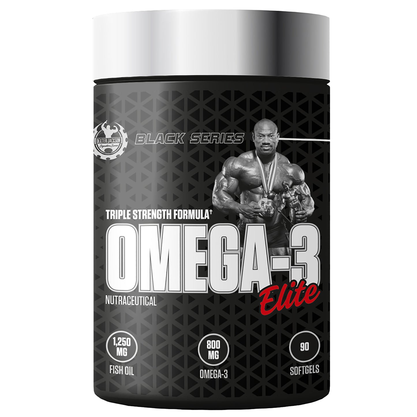 Dexter Jackson Black Signature Series Omega-3 Elite Triple Strength Formula | 90 Softgels DEXTER JACKSON