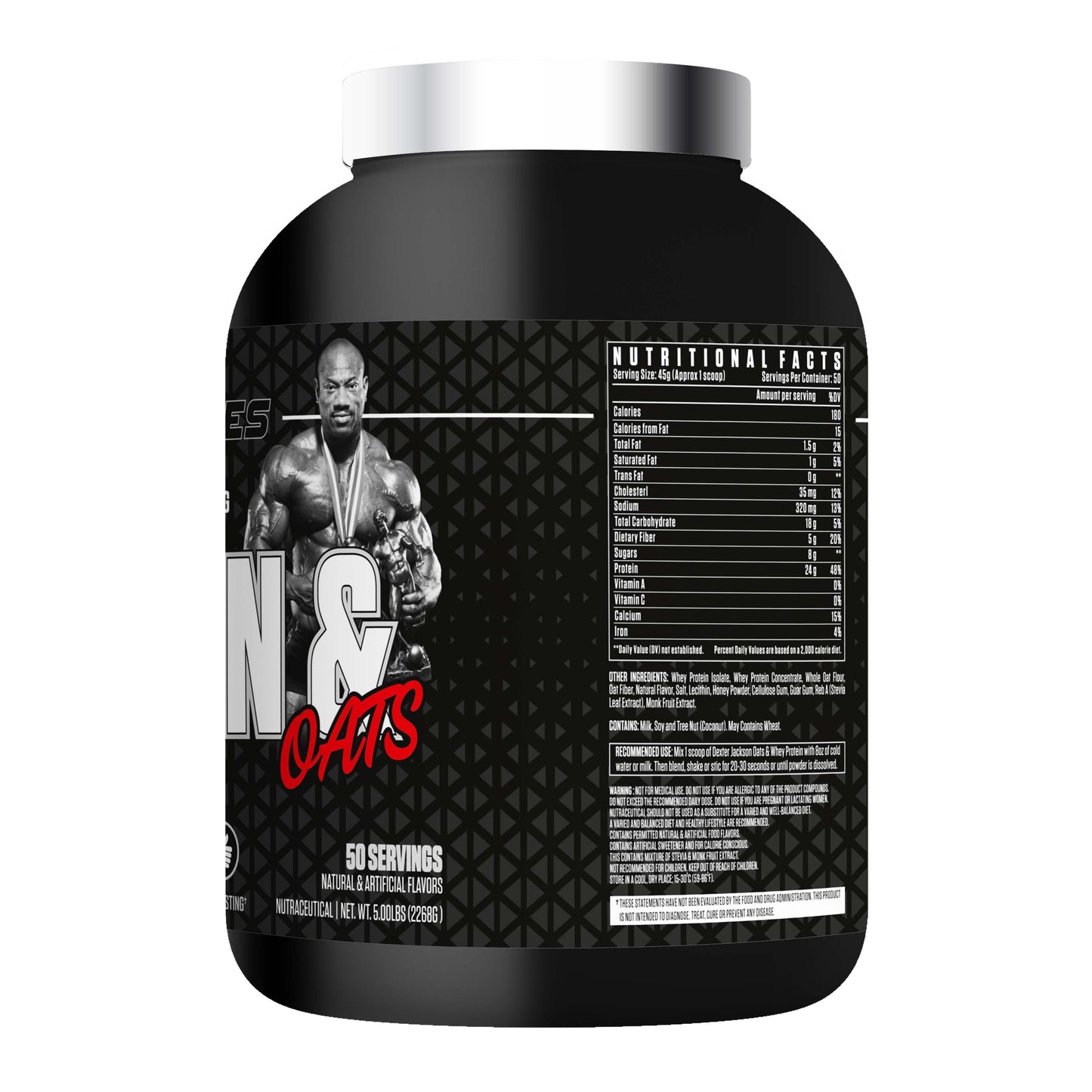 Dexter Jackson Black Signature Series Protein & Oats - Vanilla Very Berry