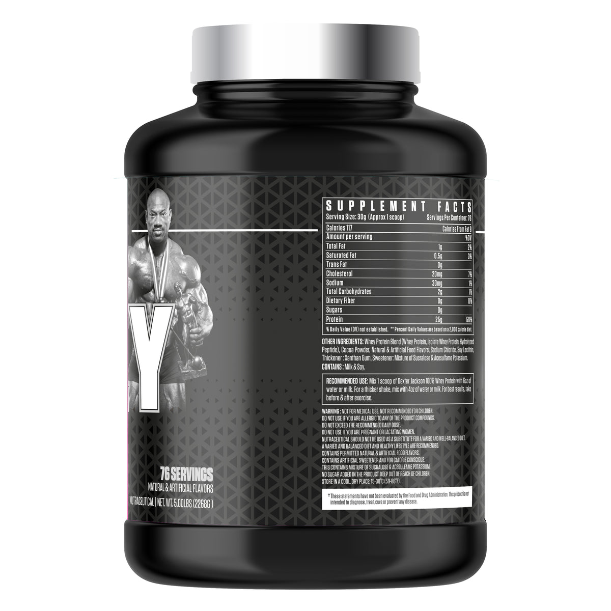 Dexter Jackson Black Series Whey 5 Lbs (American Banana)