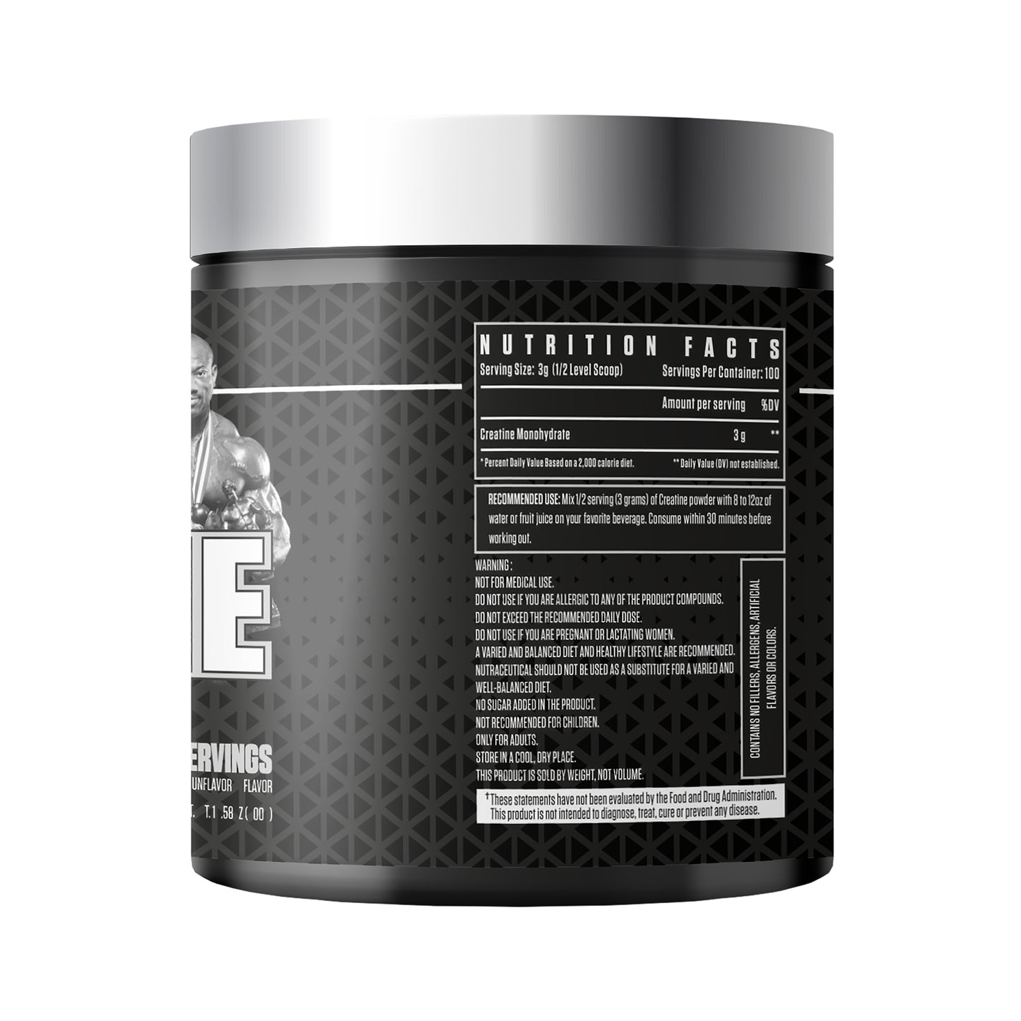 DEXTER JACKSON BLACK SERIES CREATINE MONOHYDRATE