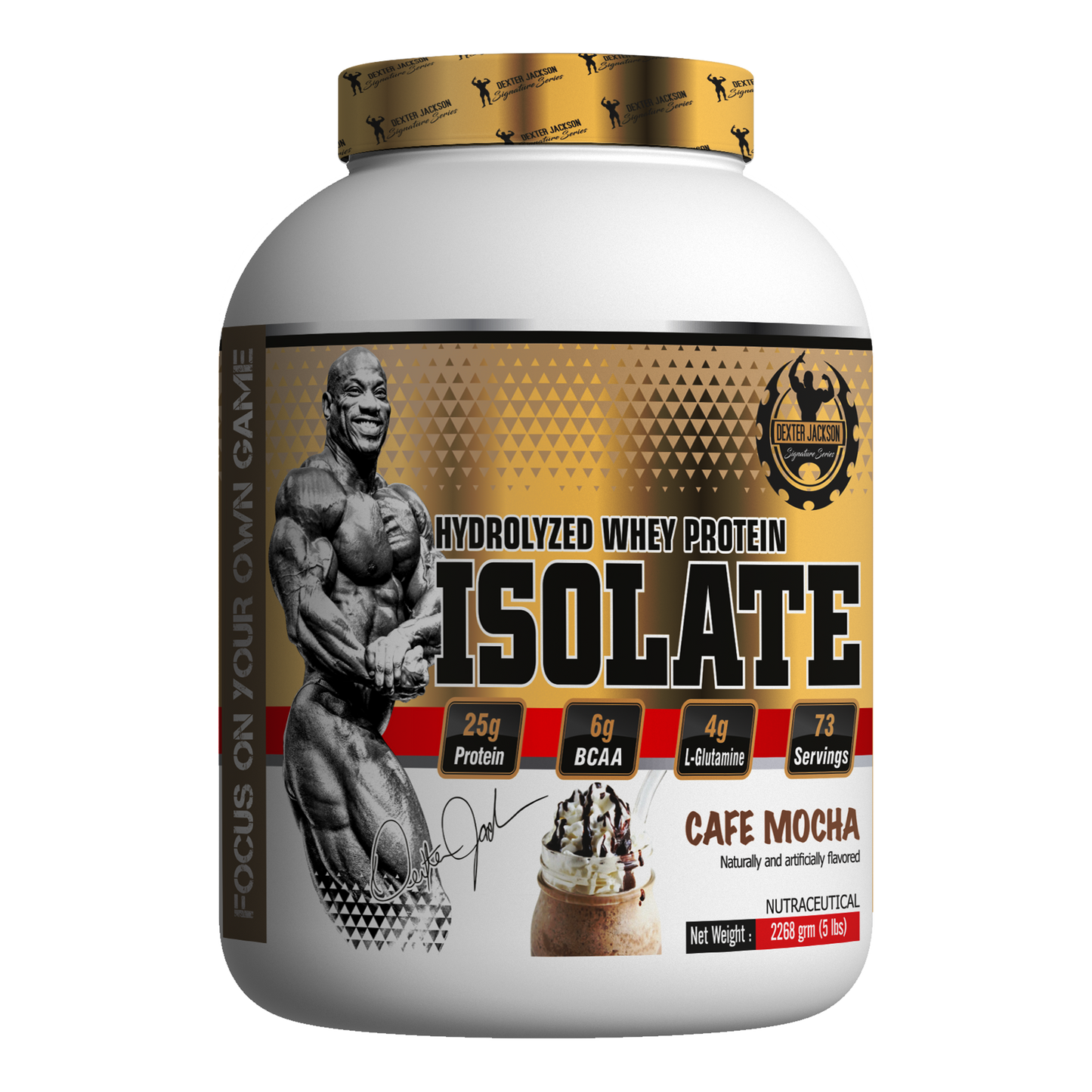 Dexter Jackson Gold Signature Series Isolate Protein 5 LBS DEXTER JACKSON