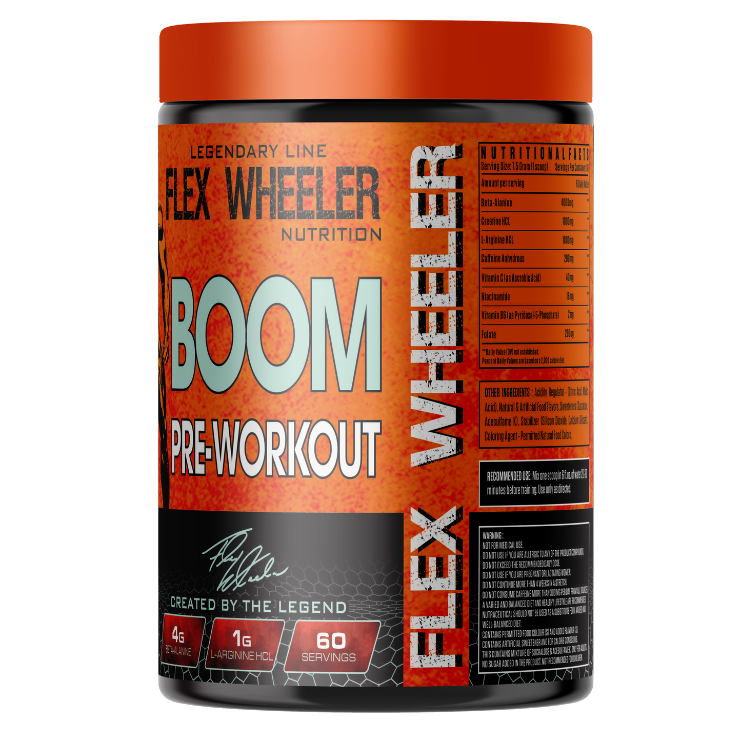 Flex Wheeler Advance Pre Workout 60 Serving Fruit Punch