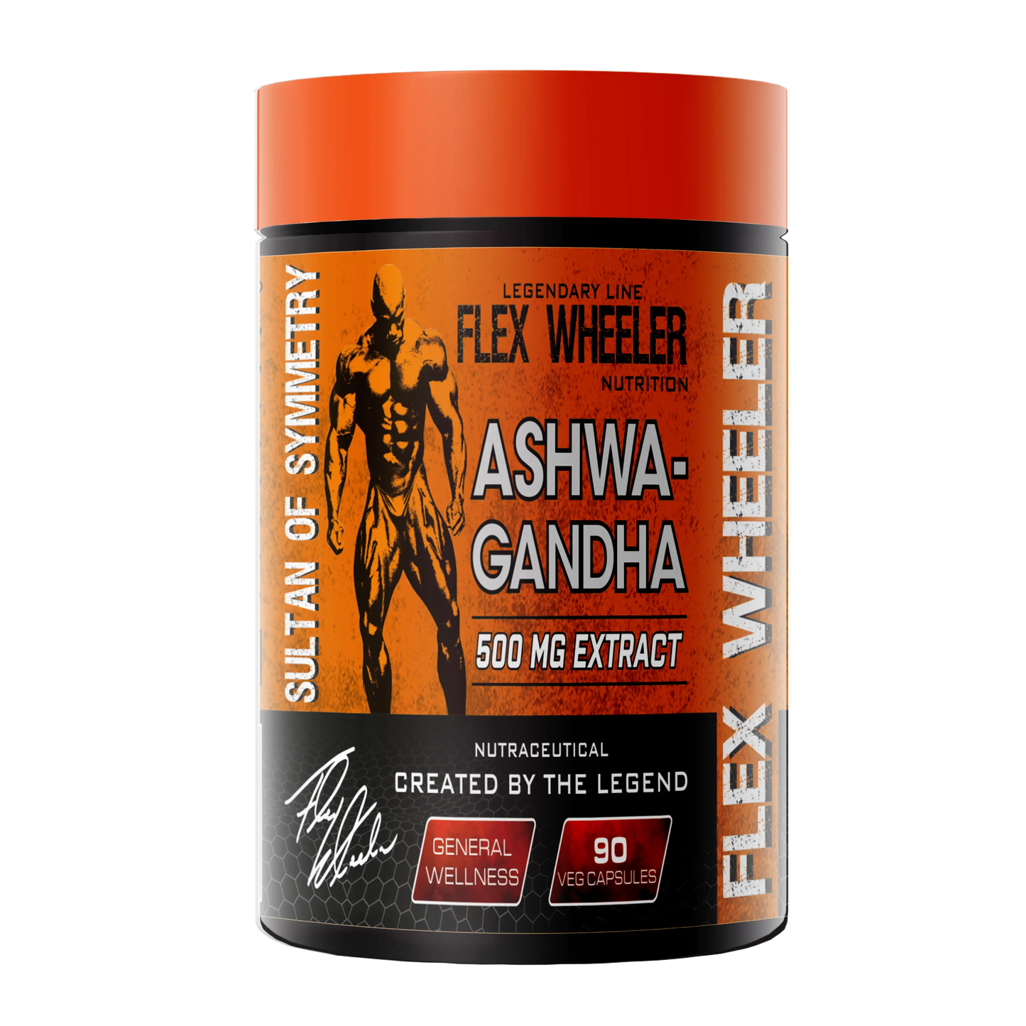 Flex Wheeler Ashwagandha 500mg | 90 Veg Capsules Flex Wheeler