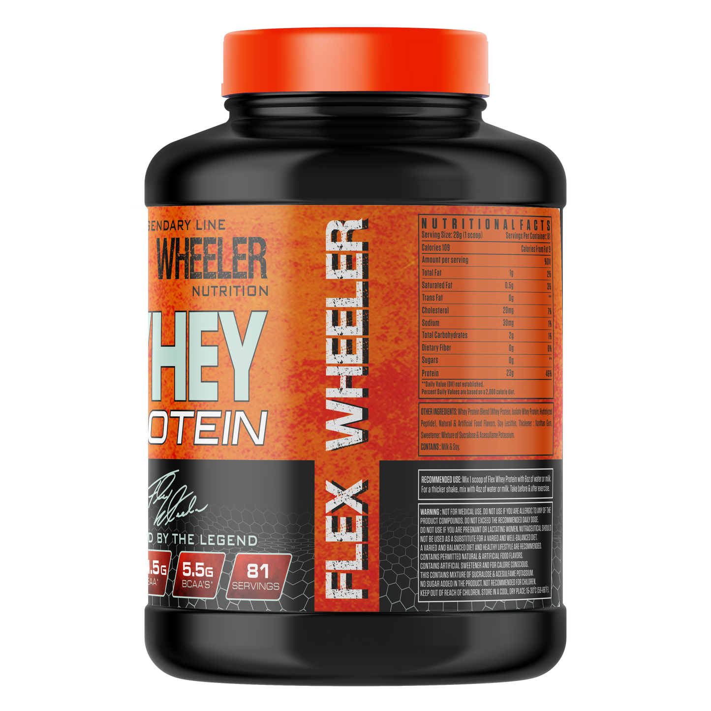 Flex Wheeler Whey Mango 01