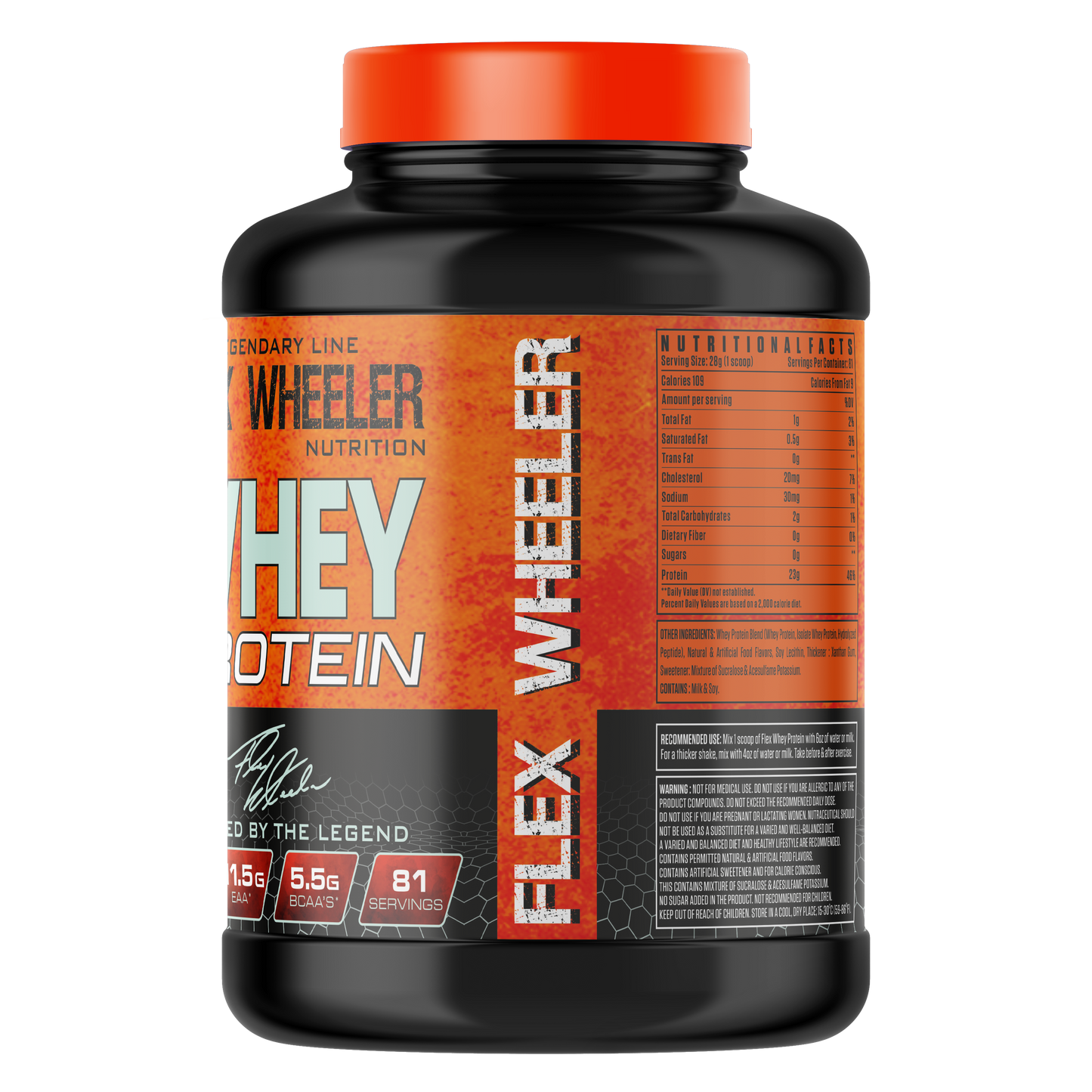 Flex Wheeler Whey Strawberry