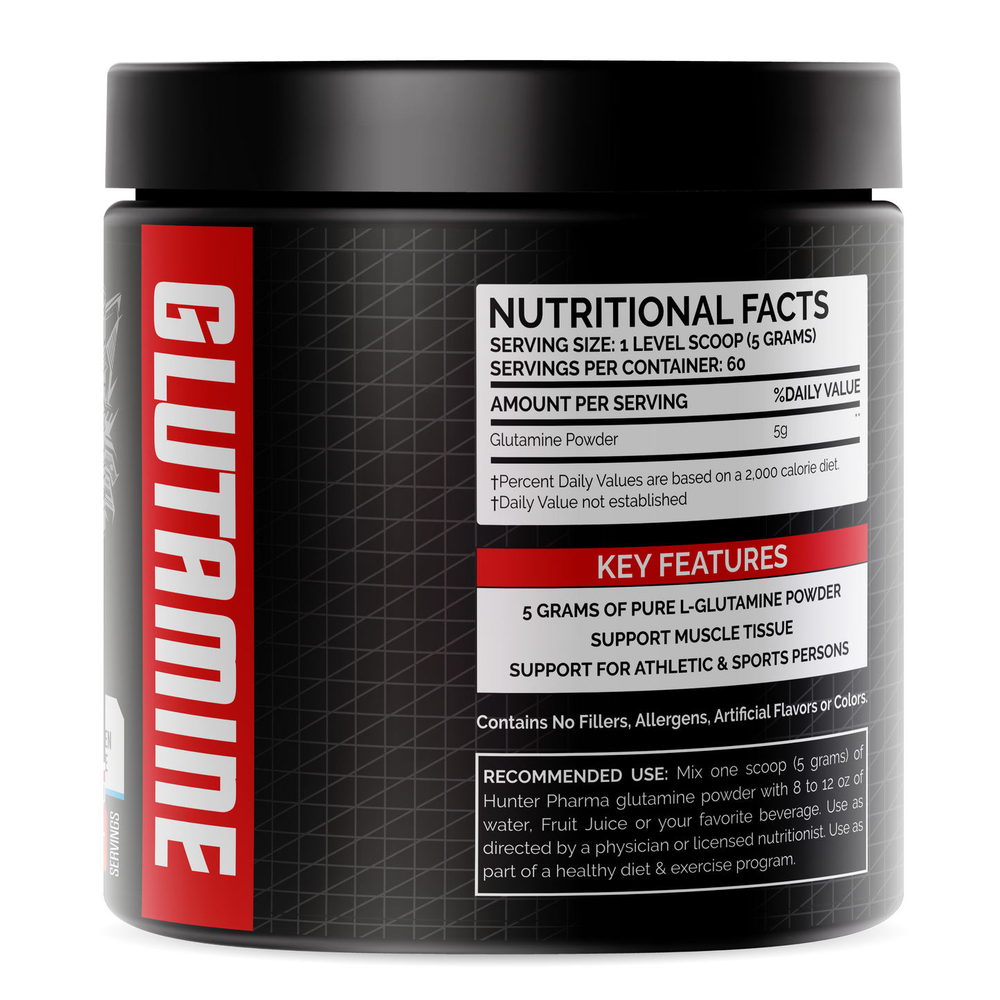 HUNTER PHARMA GLUTAMINE