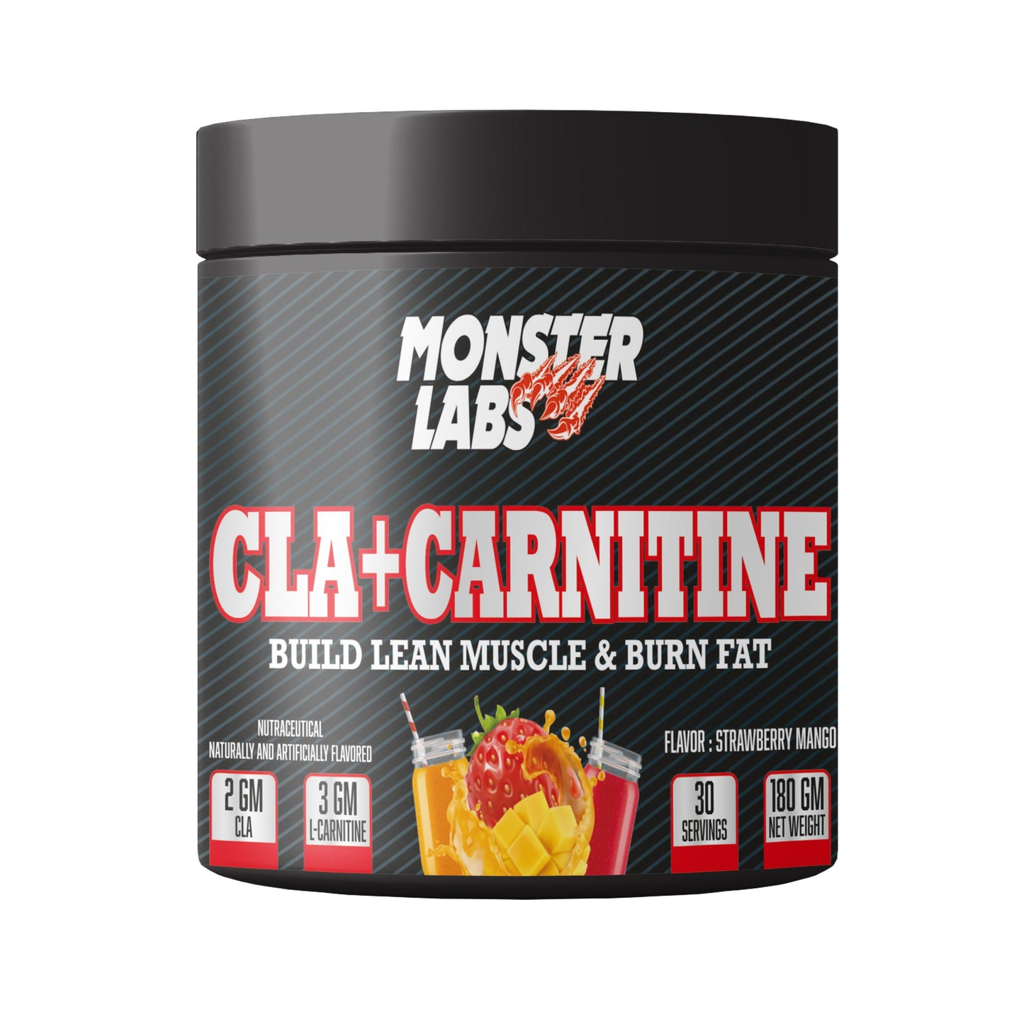Monster Labs CLA+CARNITINE Strawberry Mango My Store