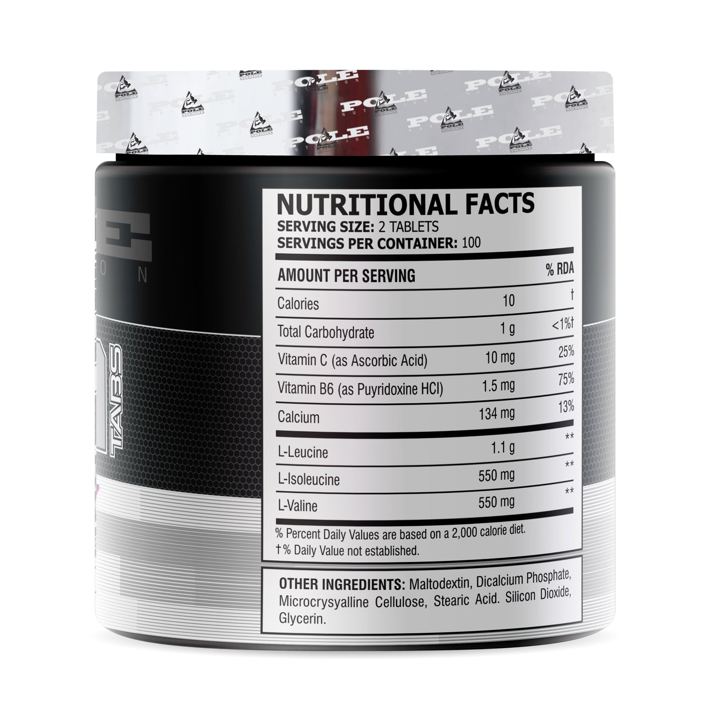 Pole Nutrition BCAA Tabs | 200 Tablets Pole Nutrition