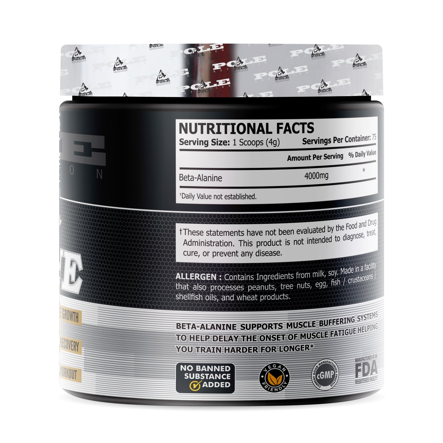 Pole Nutrition Beta Alanine
