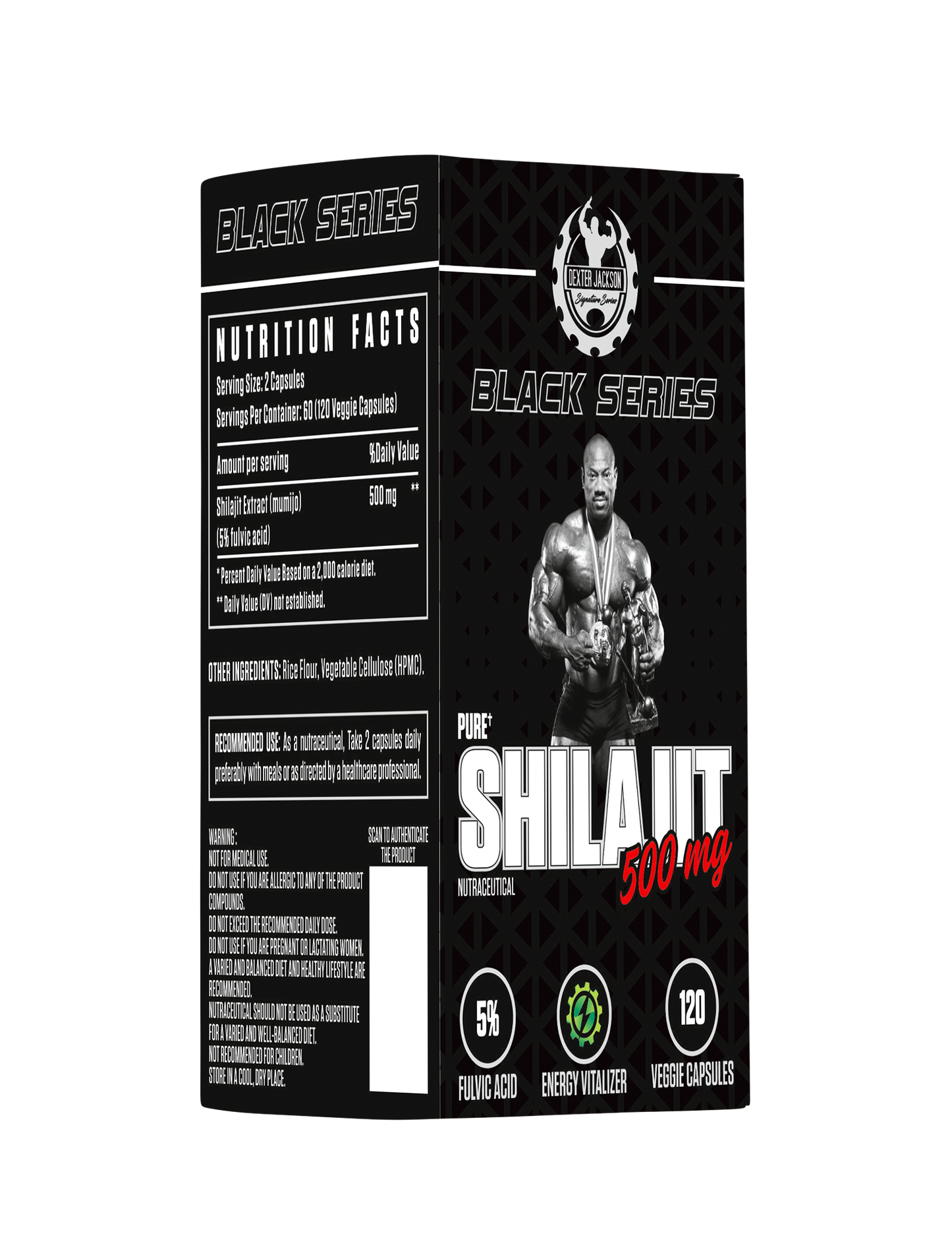Dexter Jackson Black Signature Series Black Shilajit DEXTER JACKSON
