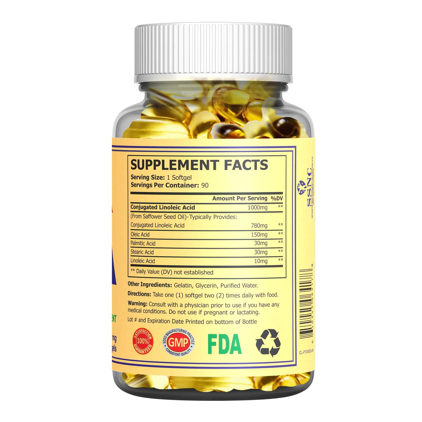 Sunline Alaska CLA Total Lean 1000mg, 90 Softgels Sunline Alaska