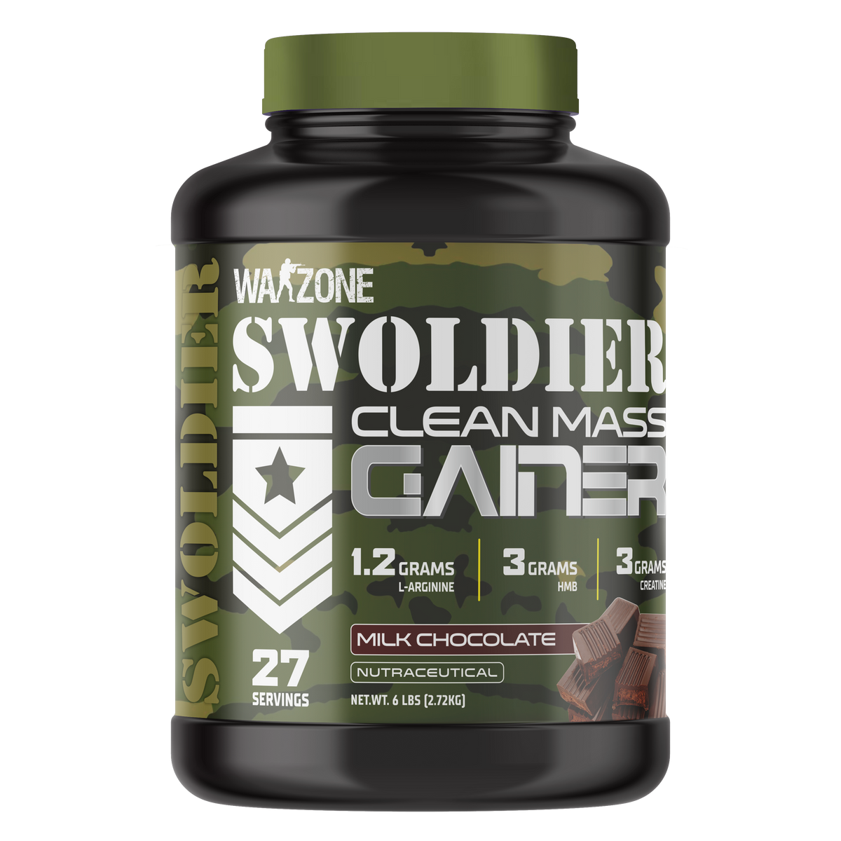 Warzone Mass Gainer Milk Chocolate WARZONE