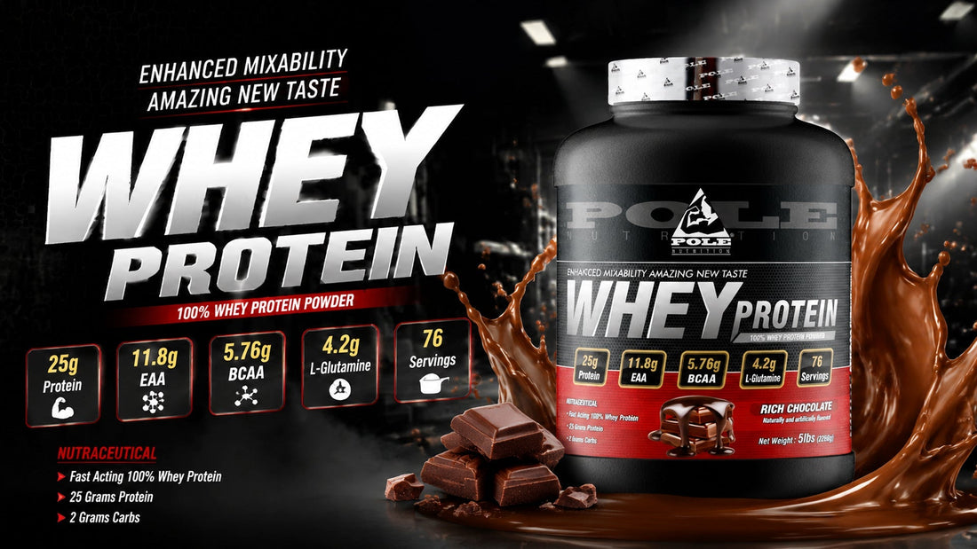 Muscle Building With Pole Nutrition Whey Protein Powder: A Complete Guide