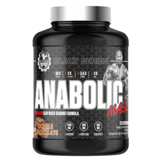 DEXTER JACKSON BLACK SIGNATURE SERIES ANABOLIC MASS LEAN MASS GAINER