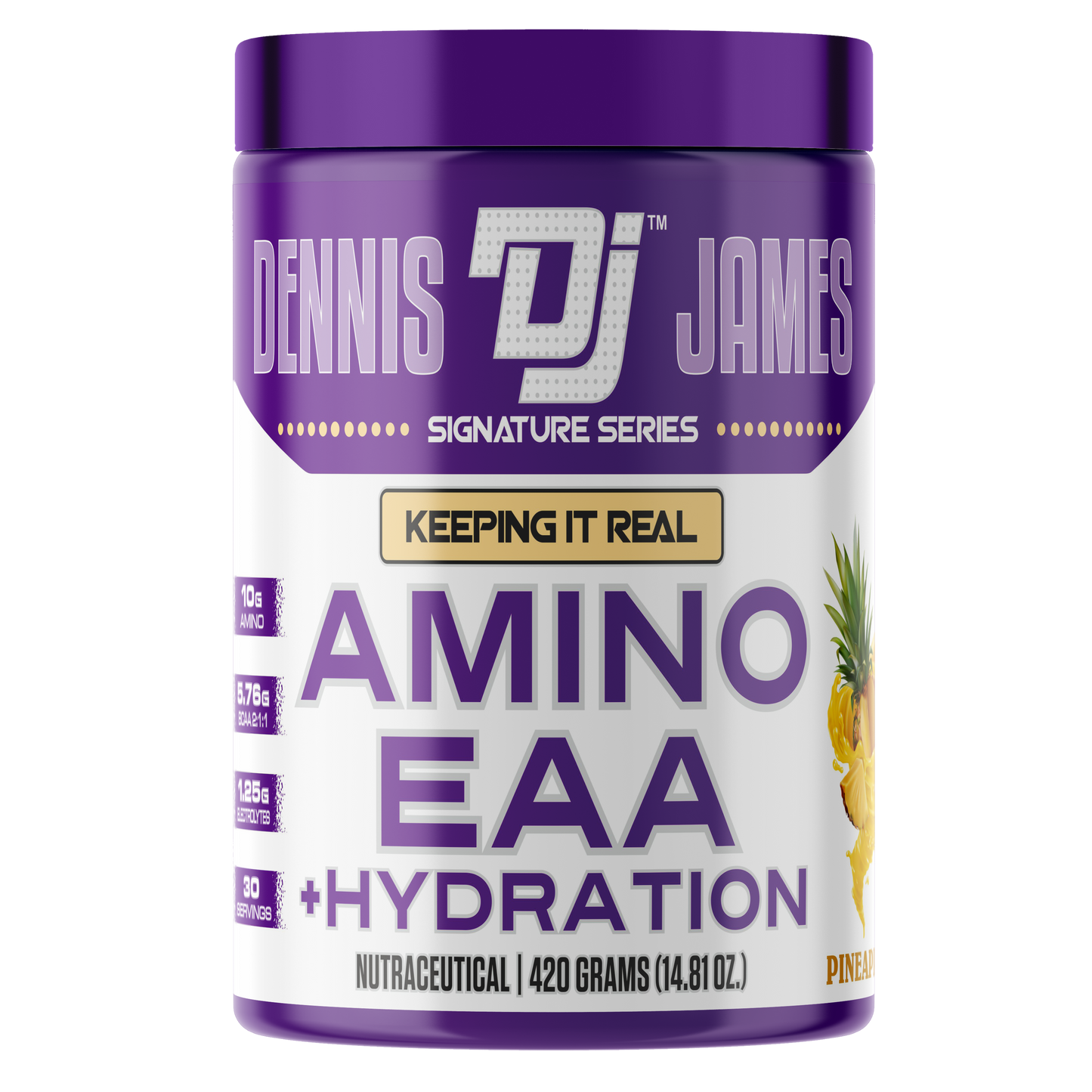 Dennis James Signature Series Amino EAA + Hydration - Pineapple