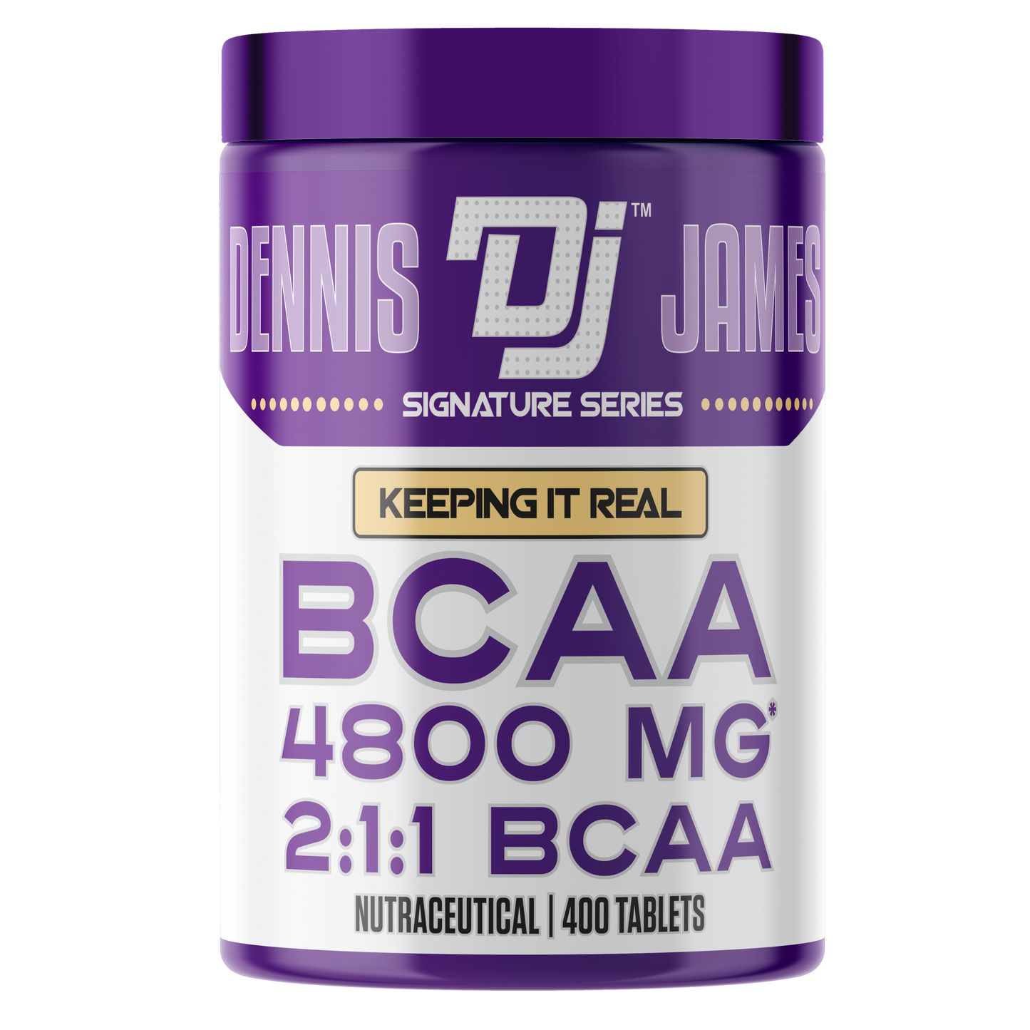 Dennis James Signature Series BCAA 4800 MG Tablets