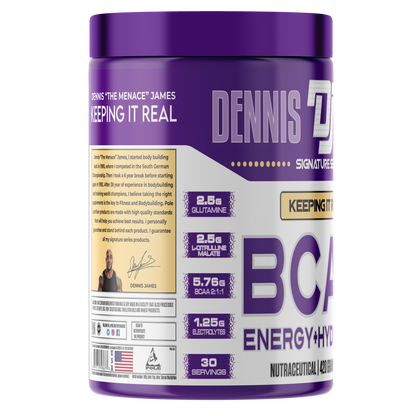 Dennis James Signature Series BCAA Energy + Hydration | 30 Servings - Sex On The Beach