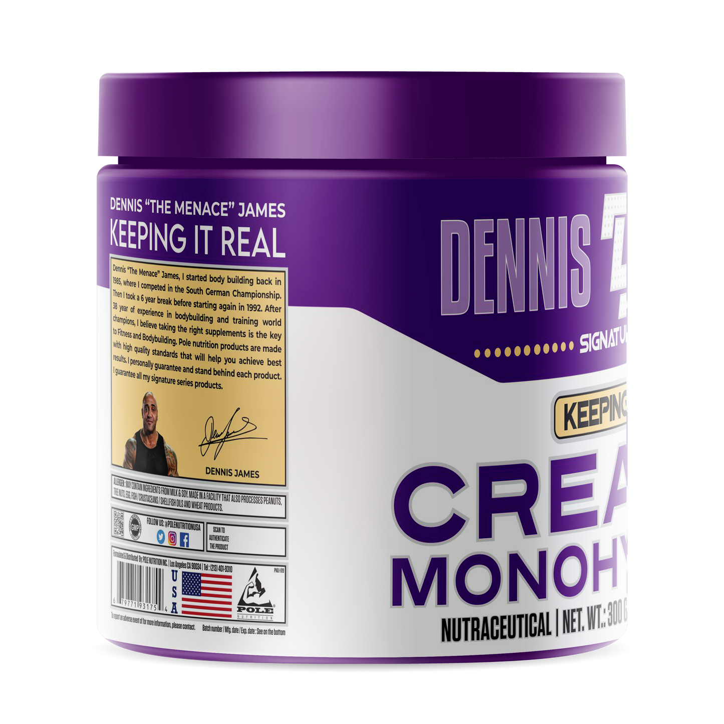 Dennis James Whey Combo