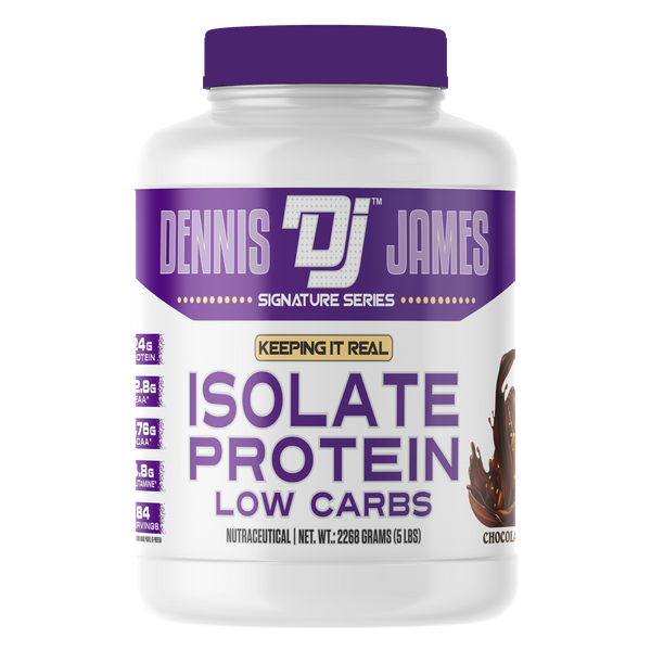 Dennis James Signature Series Isolate Protein Low Carbs - Chocolate