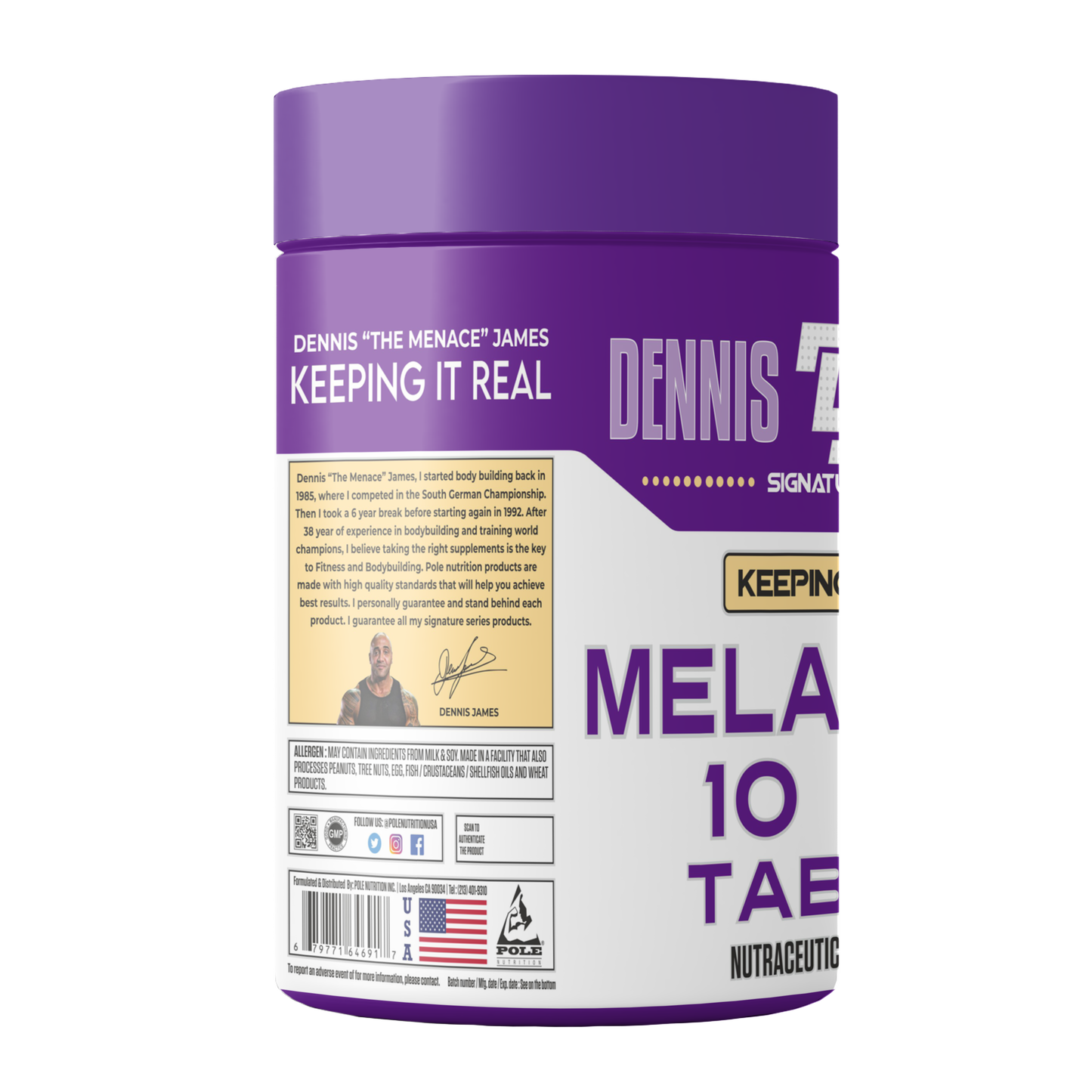 Dennis James Melatonin 10 Mg Tablet