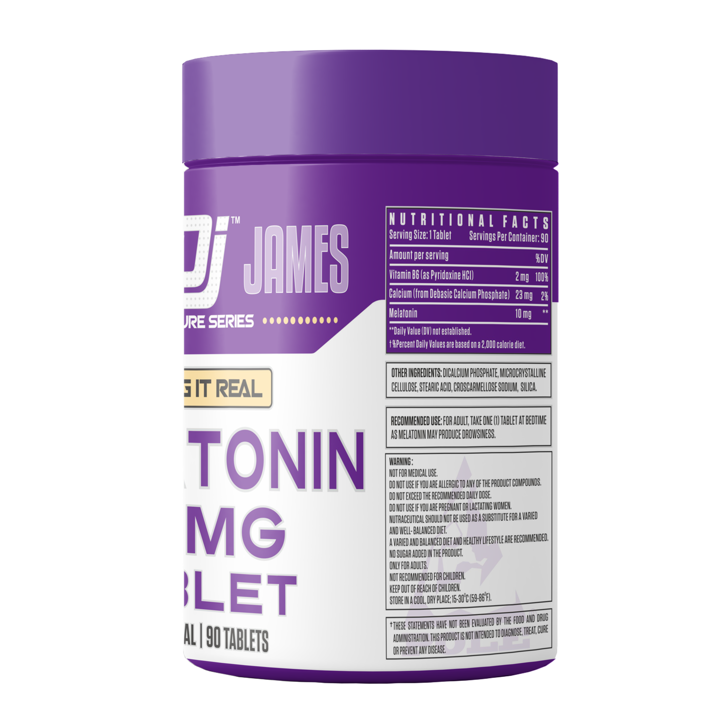 Dennis James Melatonin 10 Mg Tablet