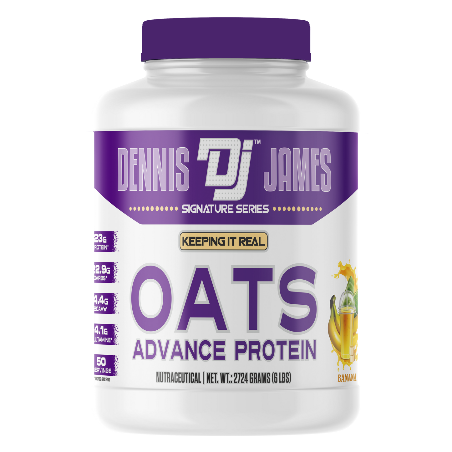 Dennis James Oats Advance Protein