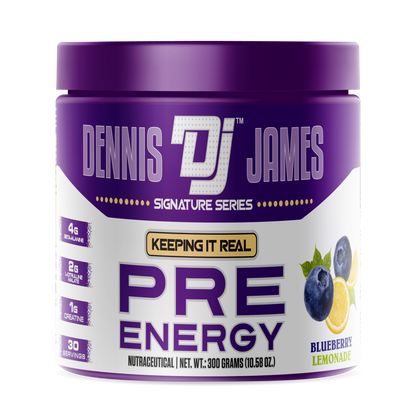 Dennis James Signature Series Pre Energy Pre Workout - Blueberry Lemonade