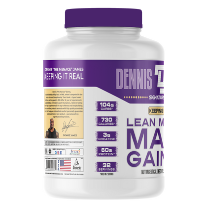 Dennis James Lean Mass 7 Lbs