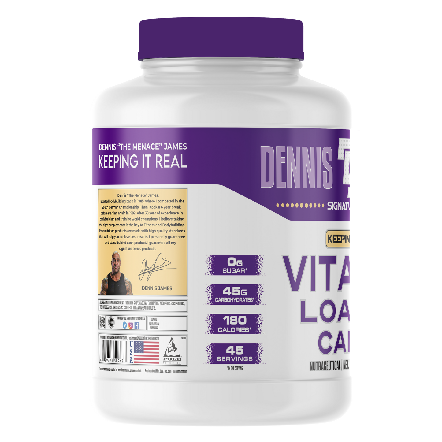 Dennis James Signature Series Vitargo Loaded Carbs