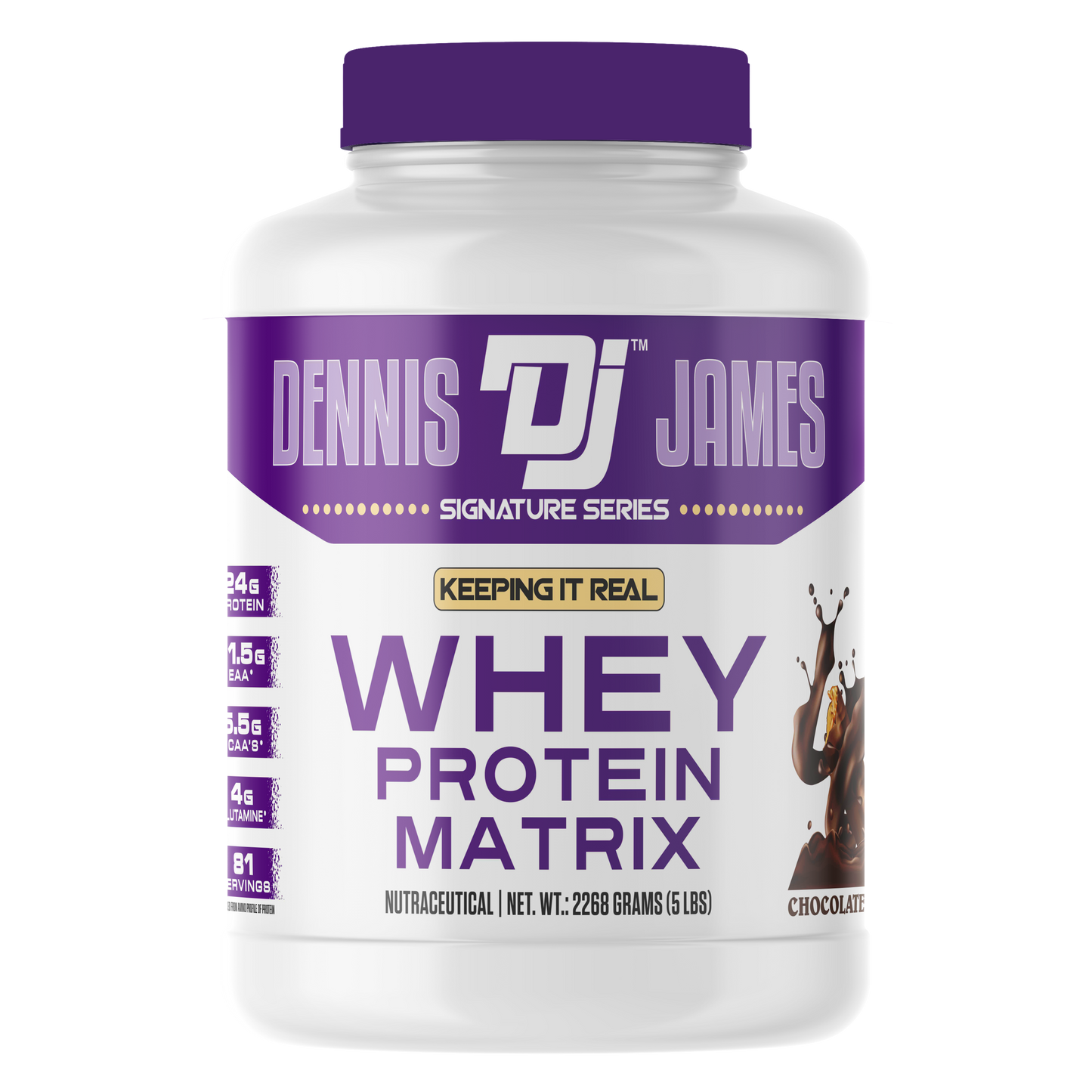 Dennis James Whey Combo