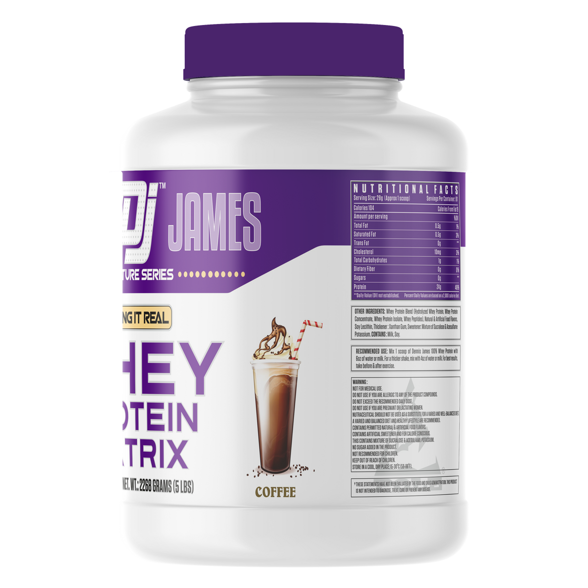 Dennis James Whey (Coffee)