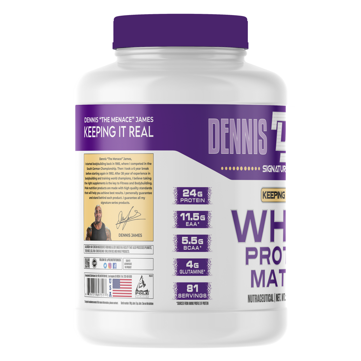 Dennis James Whey (Mango)