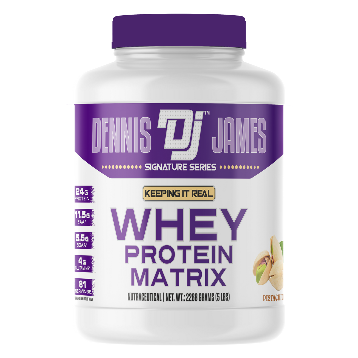 Dennis James Whey (Pistachio)