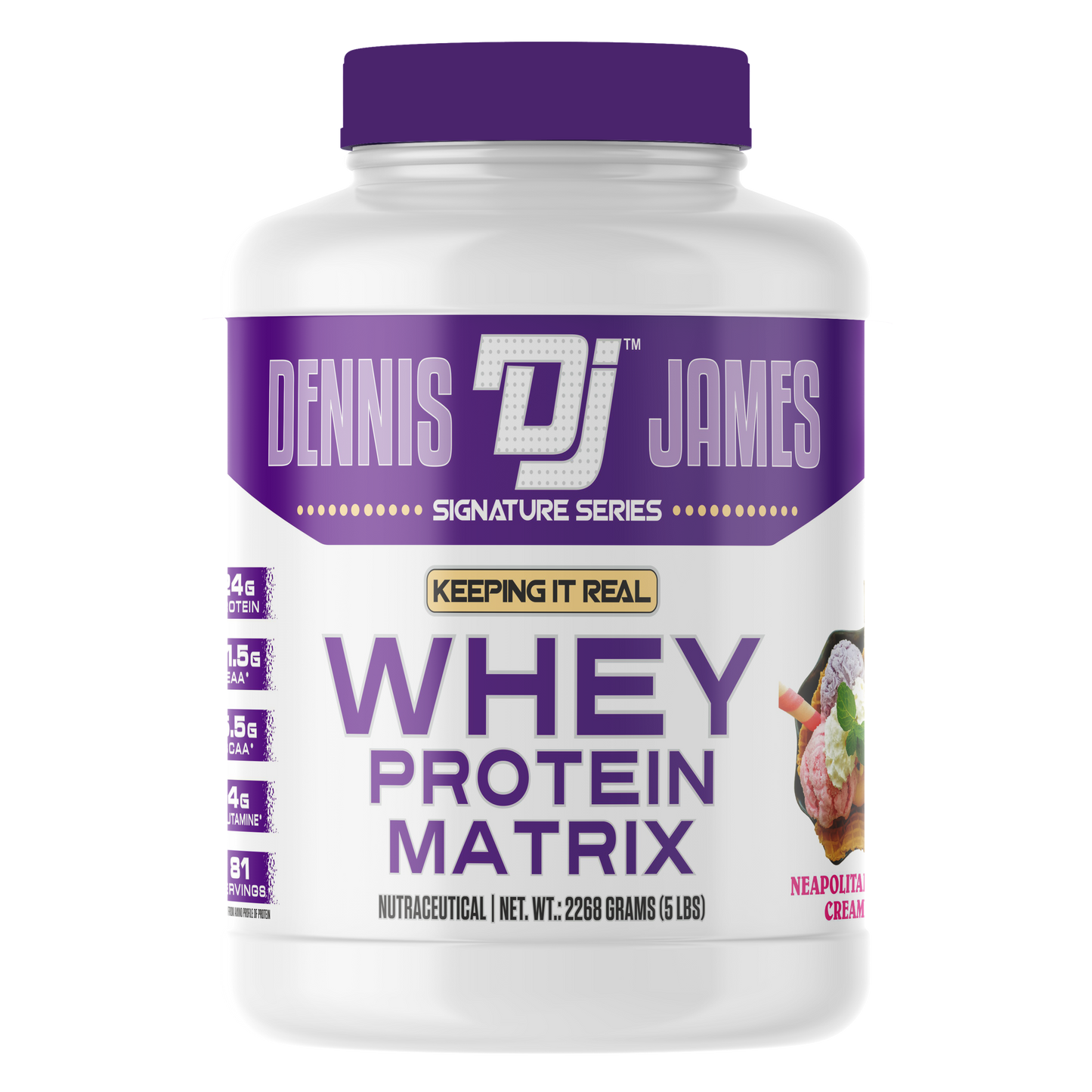 Dennis James Whey Combo