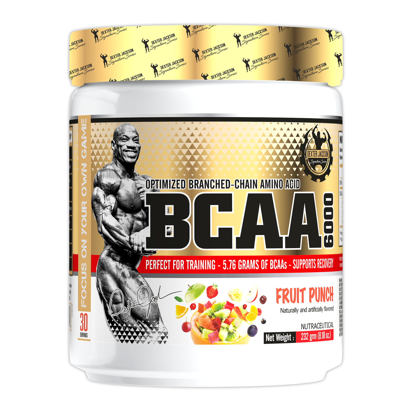 Dexter Jackson Gold Signature Series BCAA | 30 Servings - Fruit Punch