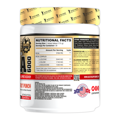 Dexter Jackson Gold Signature Series BCAA | 30 Servings - Fruit Punch