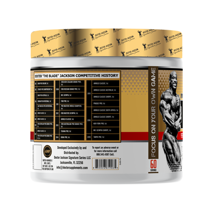 Dexter Jackson Gold Signature Series BCAA | 60 Servings - Fruit Punch