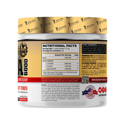 Dexter Jackson Gold Signature Series BCAA | 60 Servings - Fruit Punch