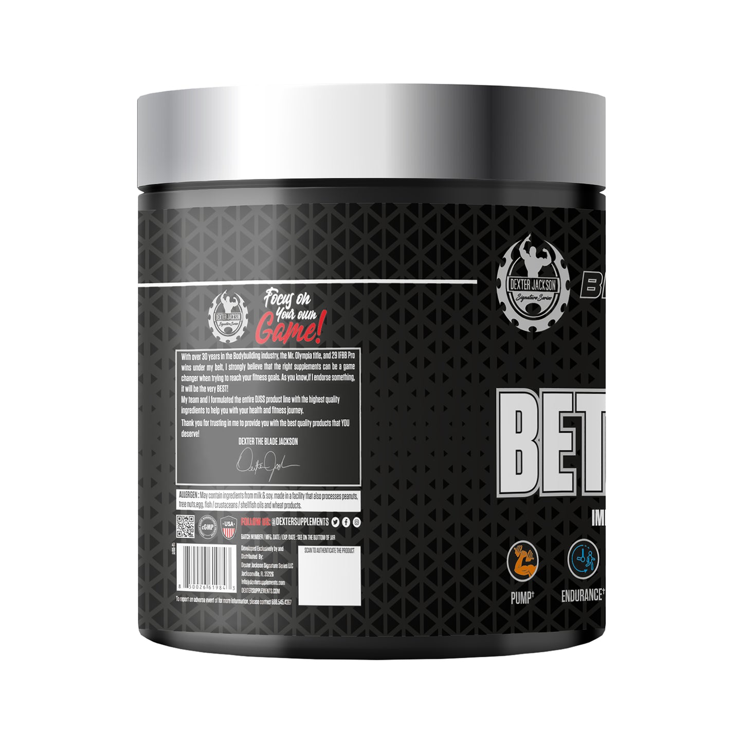 DEXTER JACKSON BLACK SIGNATURE SERIES BETA ALANINE