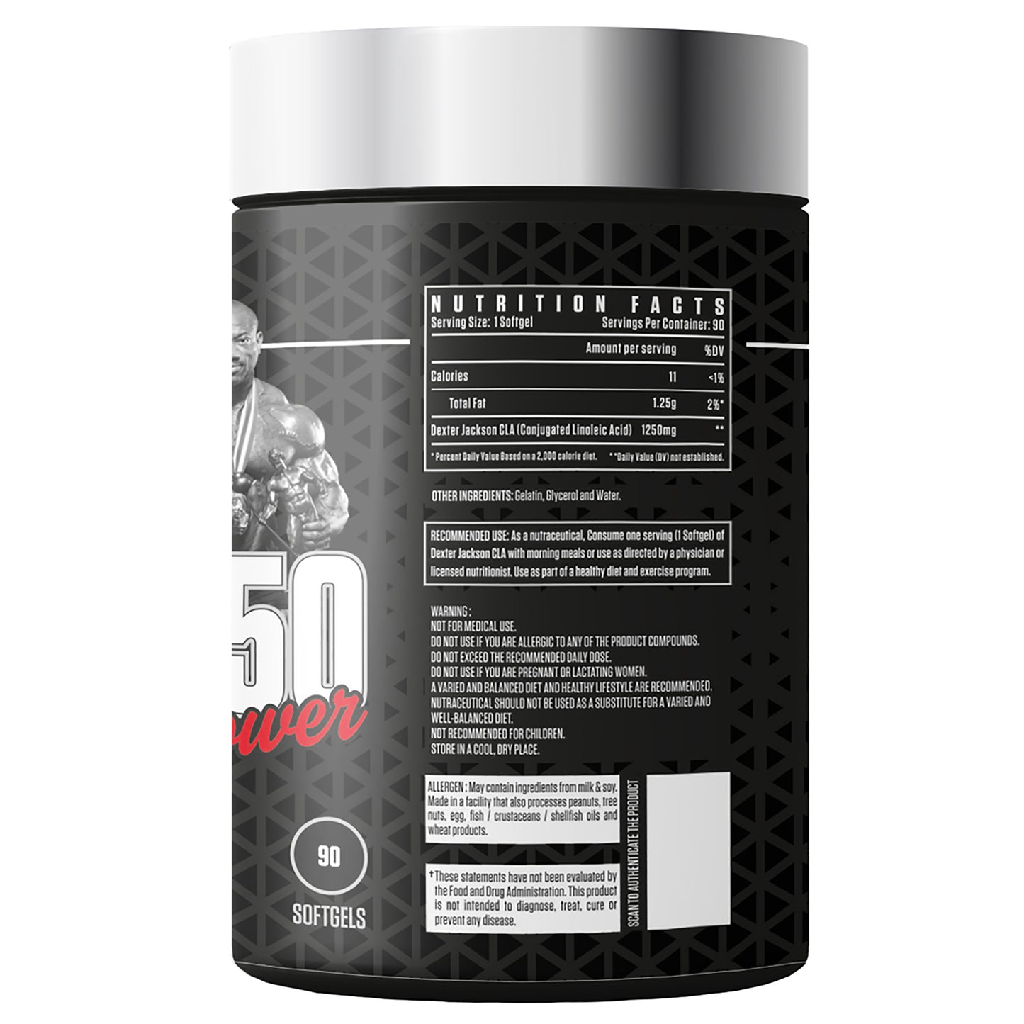 DEXTER JACKSON BLACK SIGNATURE SERIES CLA - 1250 POWER