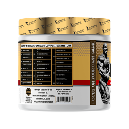 Dexter Jackson Gold Signature Series Carbo Plus 2 LBS - Orange