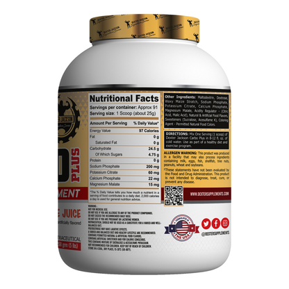 Dexter Jackson Gold Signature Series Carbo Plus 5 LBS - Orange