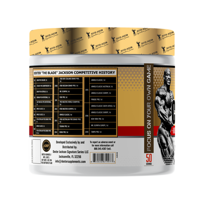 Dexter Jackson Gold Signature Series Collagen - Fruit Punch