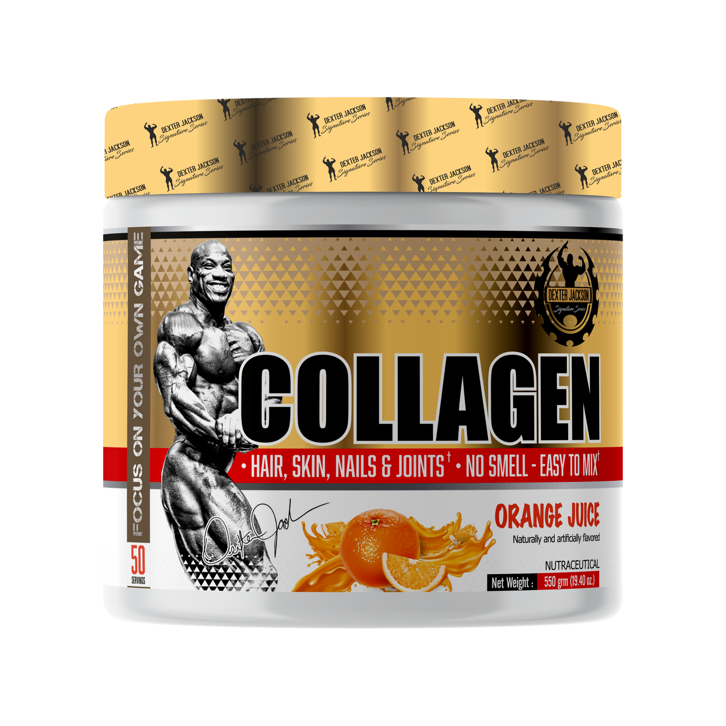 Dexter Jackson Gold Signature Series Collagen - Orange