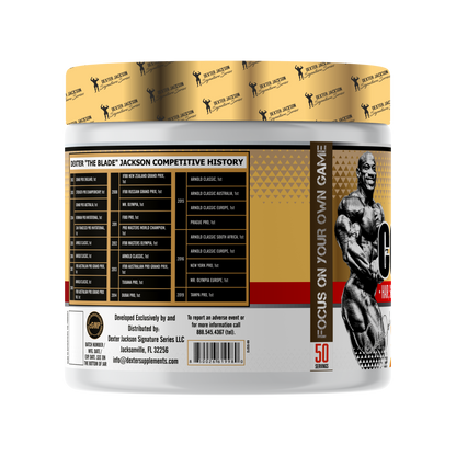 Dexter Jackson Gold Signature Series Collagen - Orange